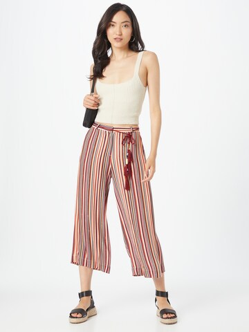 Wide Leg Pantalon Koton en rouge