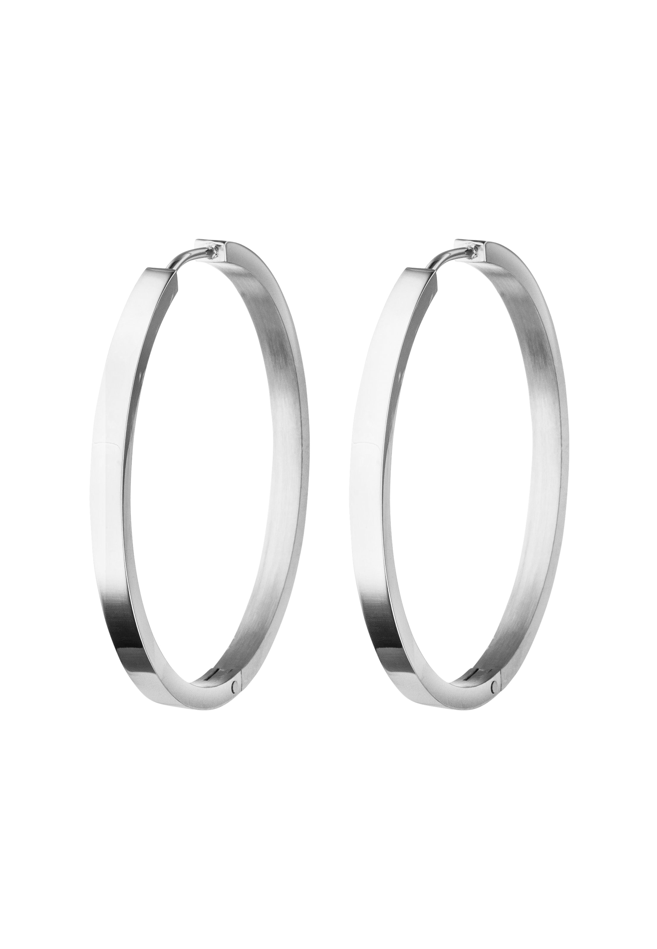 Steelwear Ohrringe 'barcelona' in Silber: Vorderseite