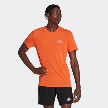 ADIDAS SPORTSWEAR Performance Shirt 'X-City' in Orange: front