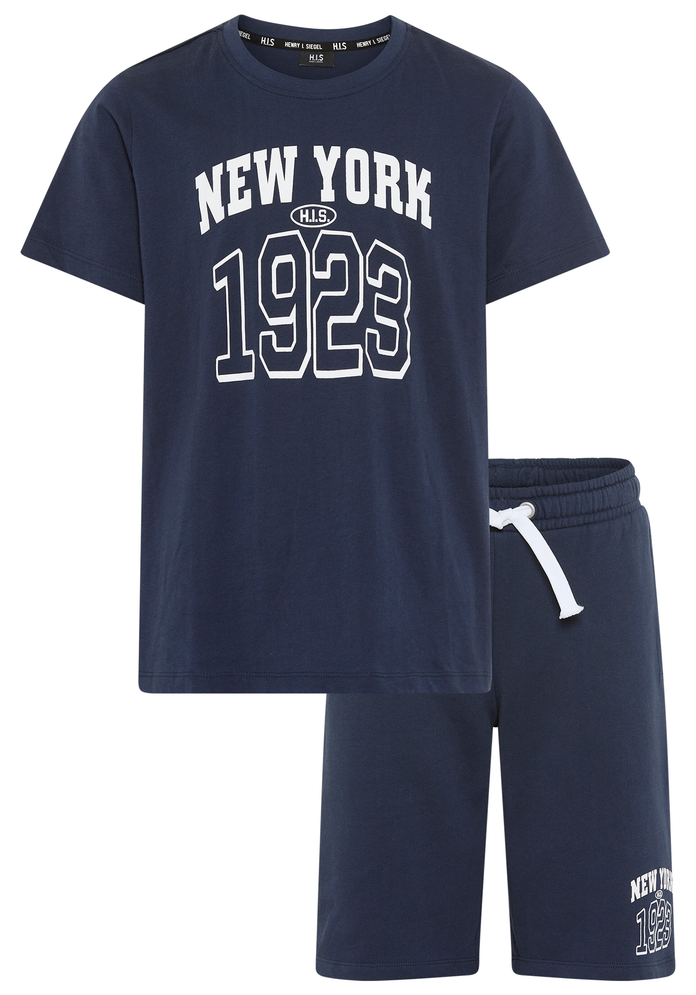 H.I.S EM Set in Blau: Vorderseite