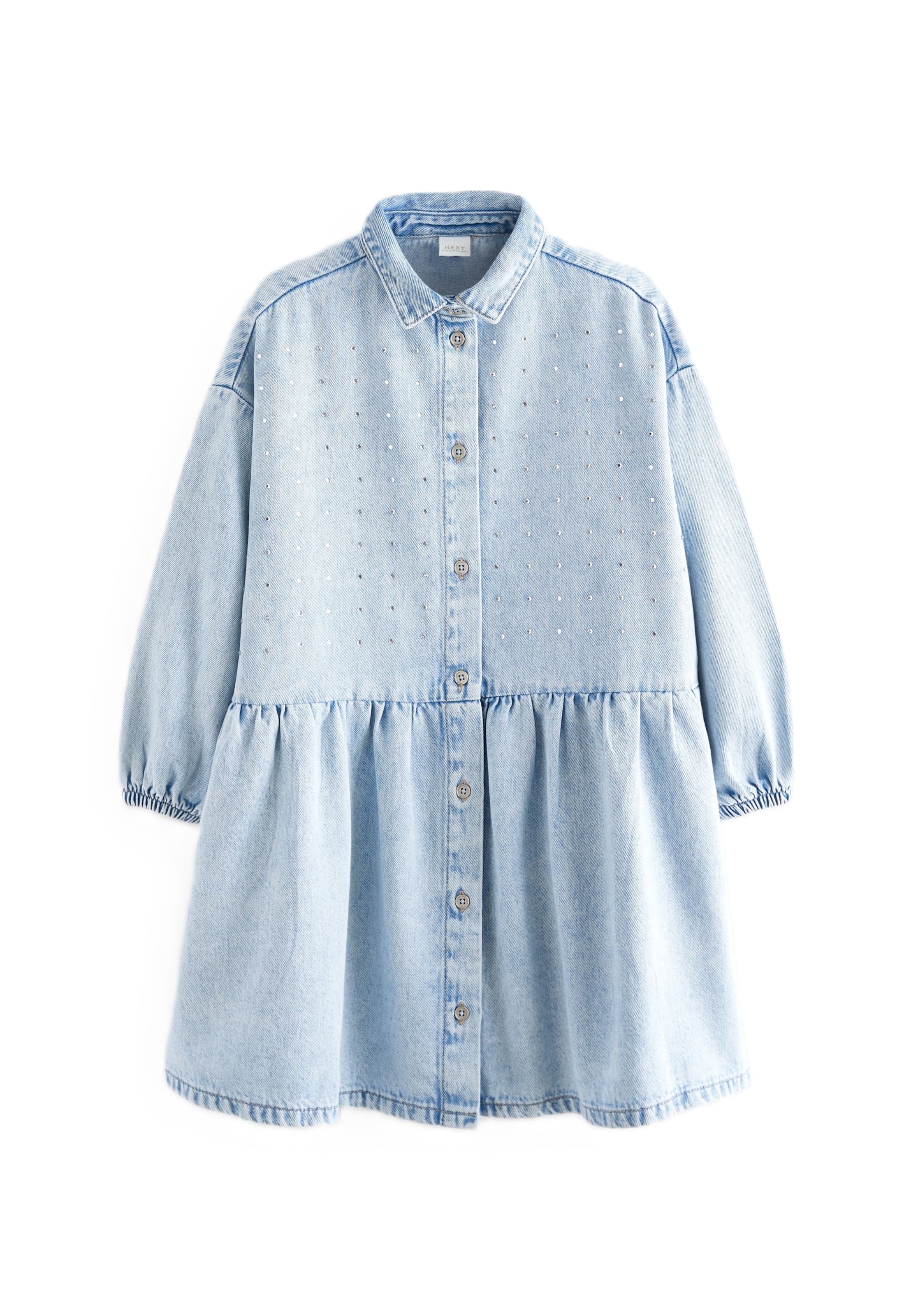 Next Рокля в синьо: отпред