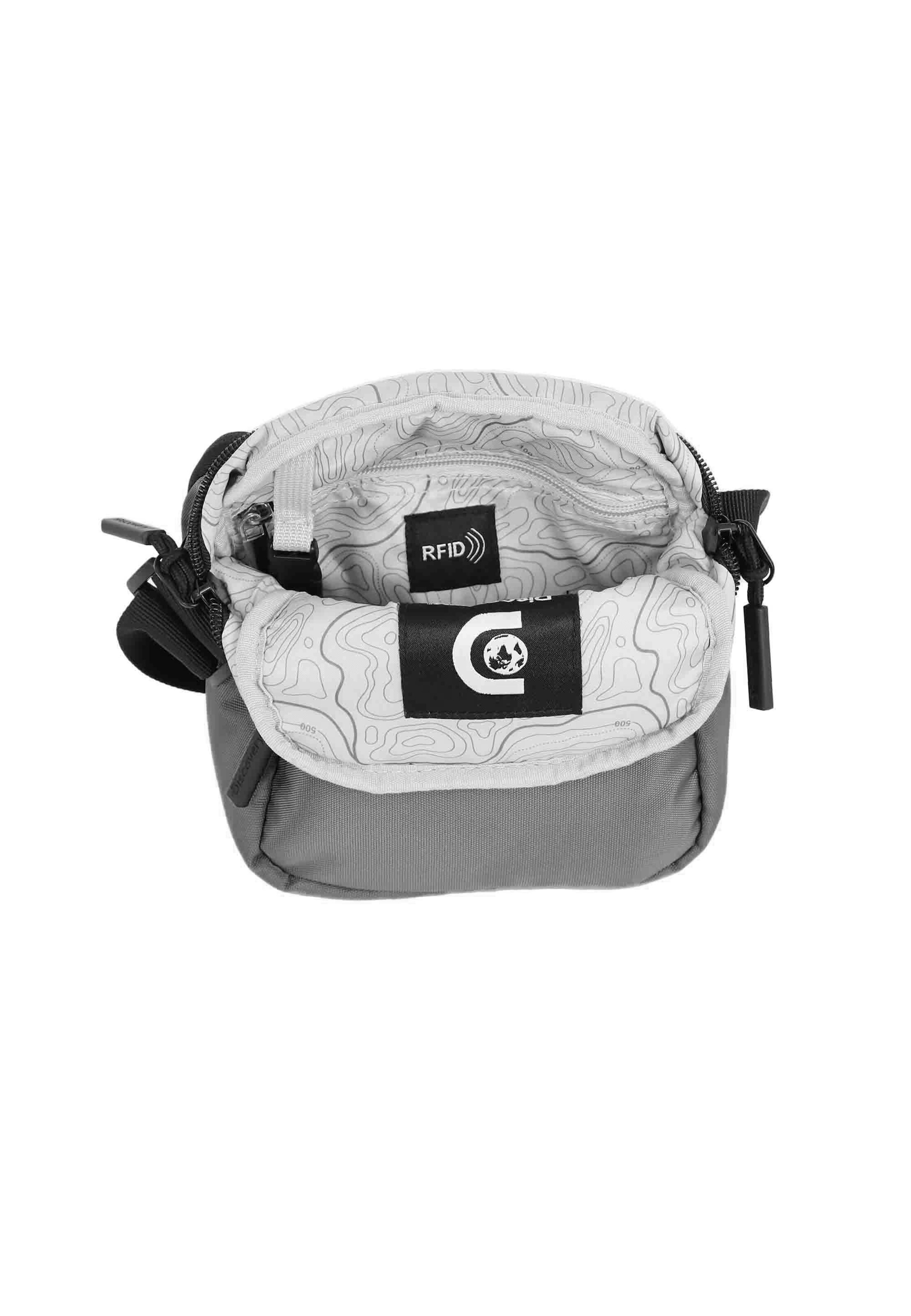 Discovery Crossbody Bag 'Metropolis' in Grey