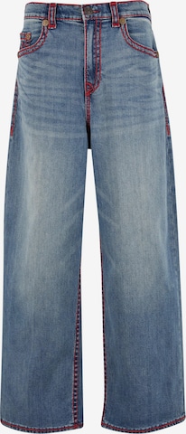 True Religion Szeroka nogawka Jeansy 'Mikey' w kolorze niebieski: przód