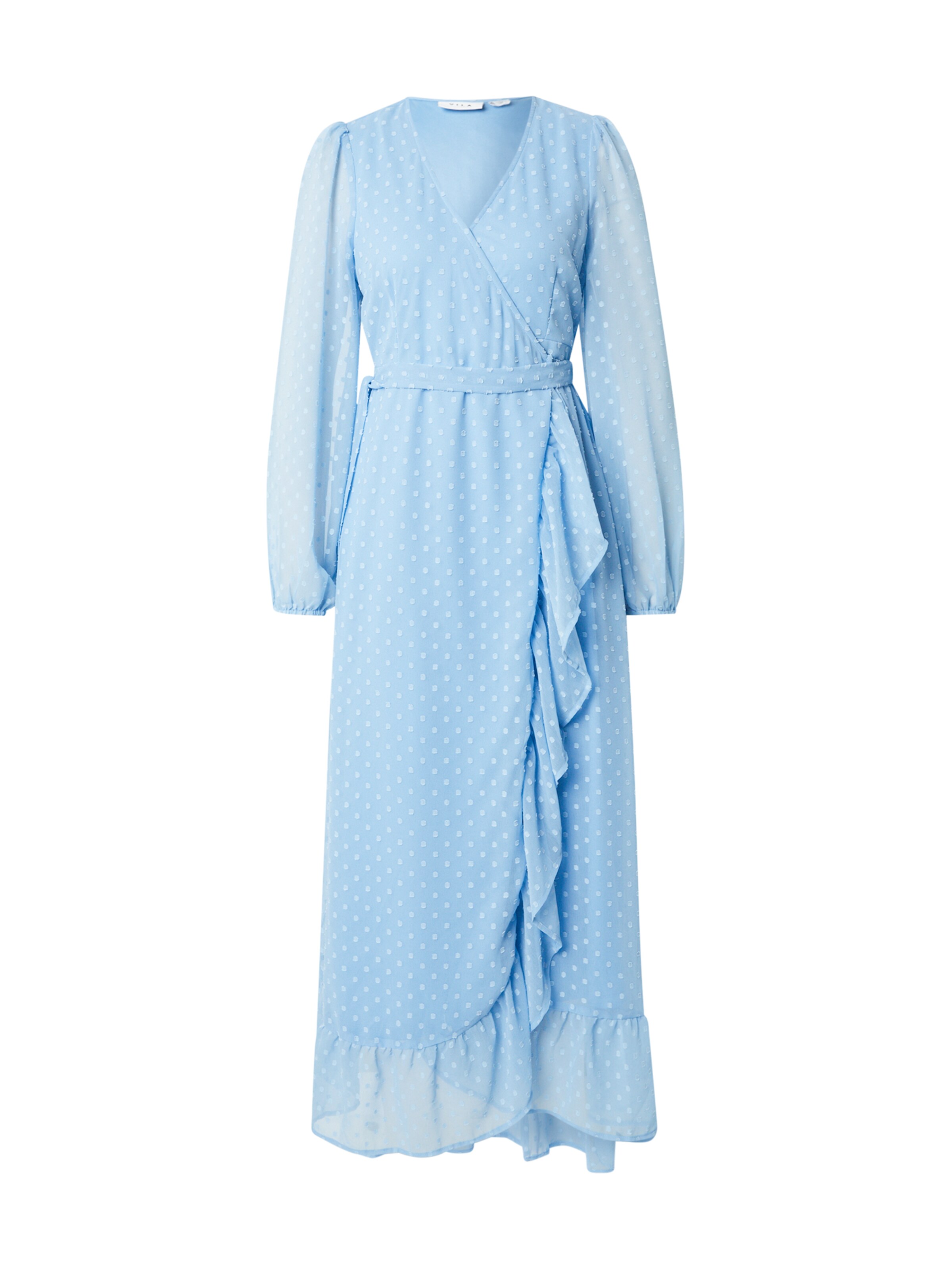 Rochie 'VIEDEE' de la VILA pe albastru: față