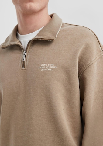 Veste de survêtement QS en marron