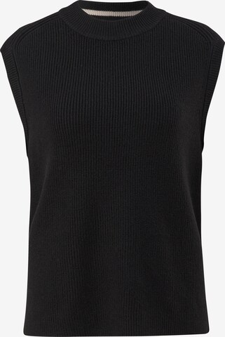 comma casual identity Sweater in Black: front