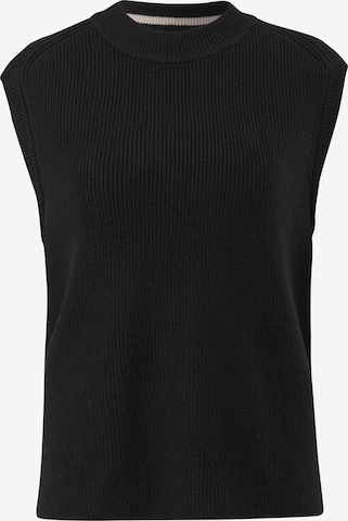 comma casual identity Sweater in Black: front