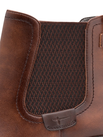 Tamaris Chelsea Boot in Braun