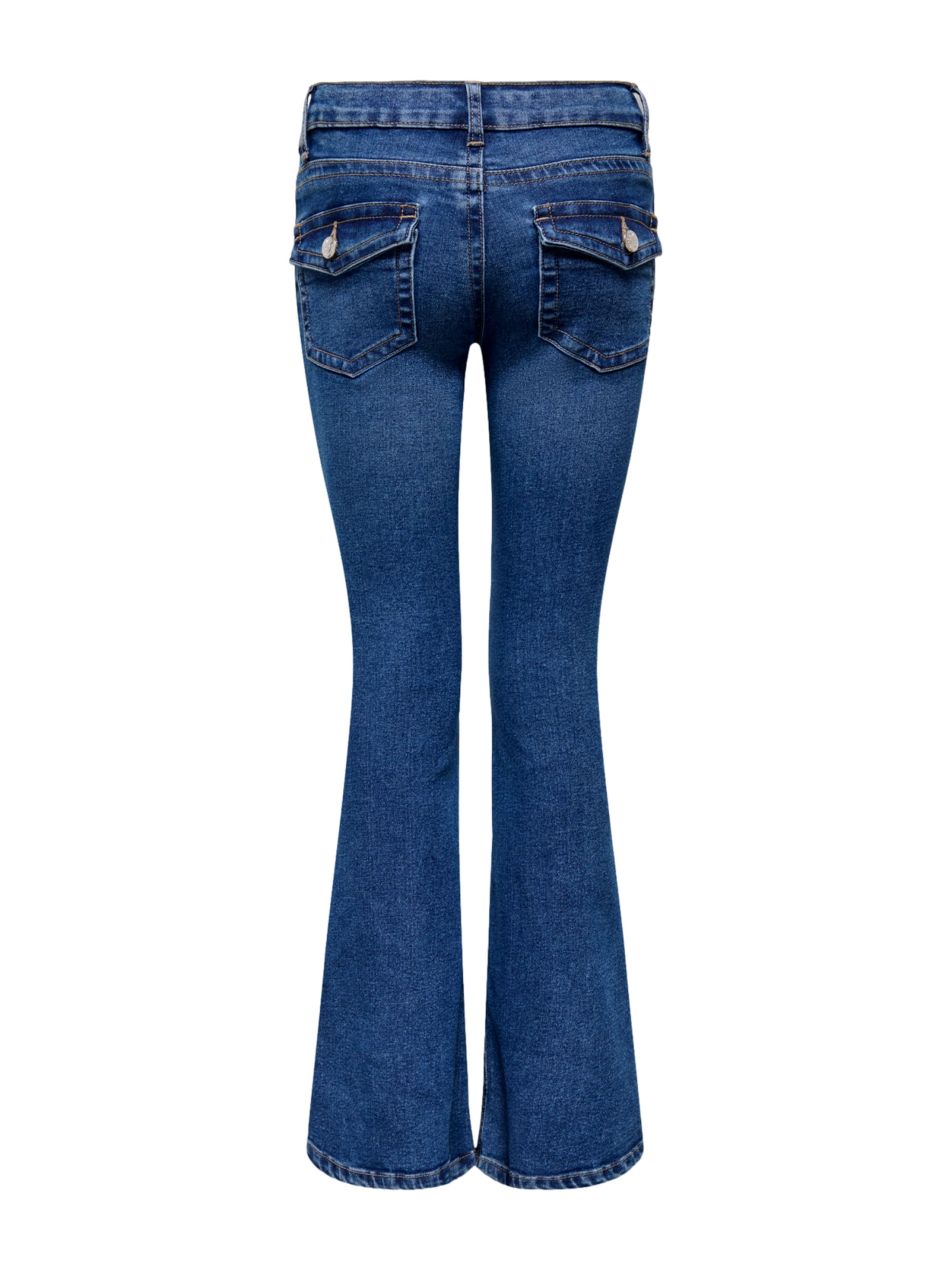 évasé Jean 'KOGPHOEBE' ONLY GIRLS en bleu