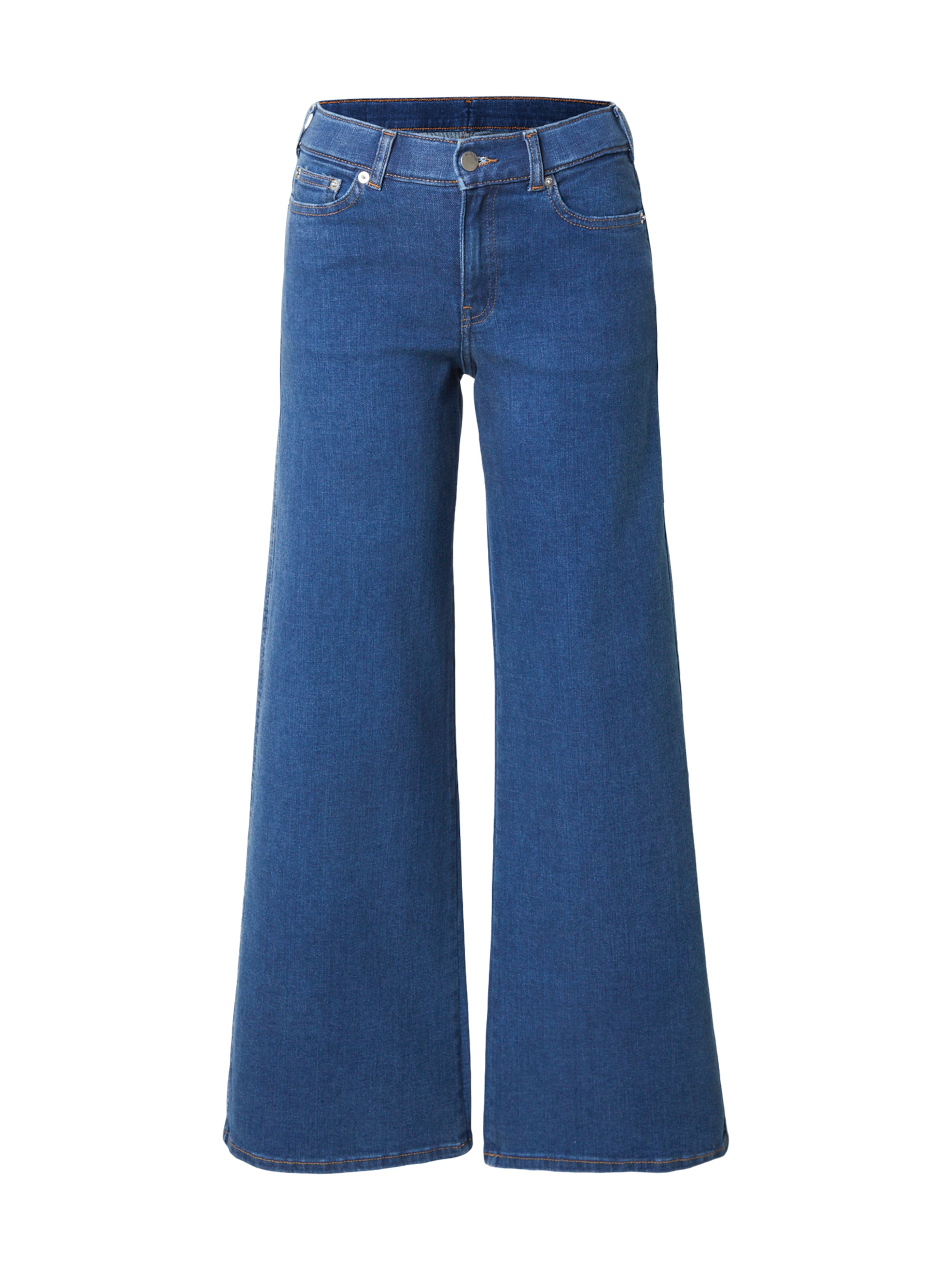 Dr. Denim Wide leg Jeans 'Zila' in Blue: front