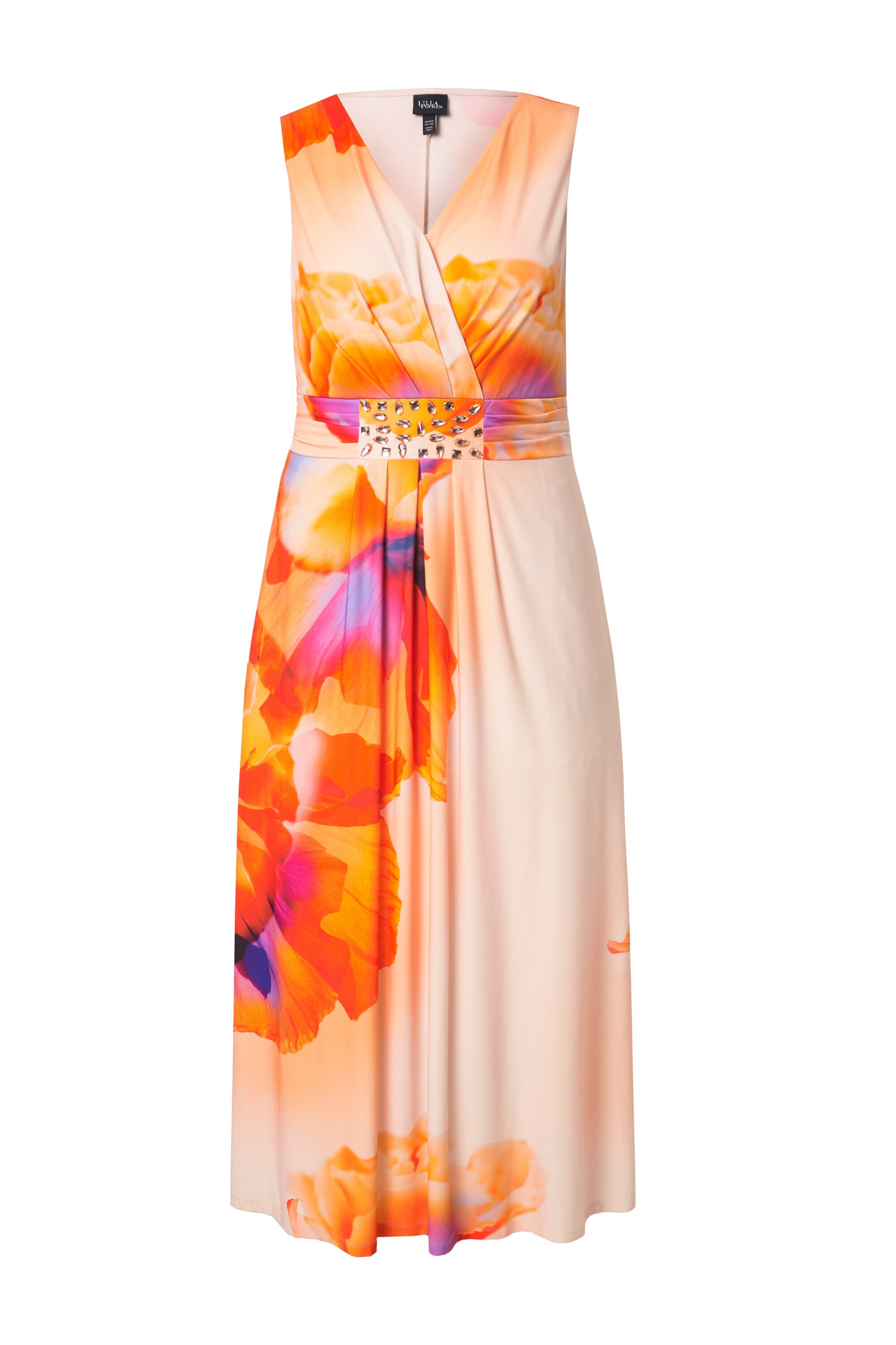 Ulla Popken Kleid in Orange: Vorderseite