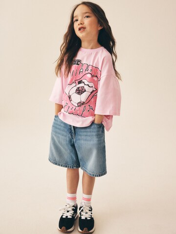 T-Shirt 'The Rolling Stones' Next en rose