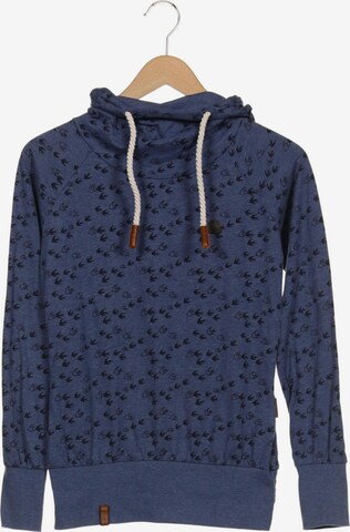 naketano Sweatshirt & Zip-Up Hoodie in S in Blue: front