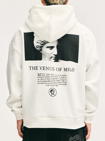 Pull&Bear Sweatshirt in Wit