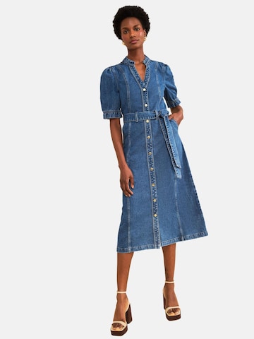 love & roses Kleid in Blau: Vorderseite