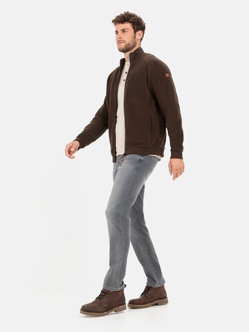 CAMEL ACTIVE Fleece Jacket in Brown