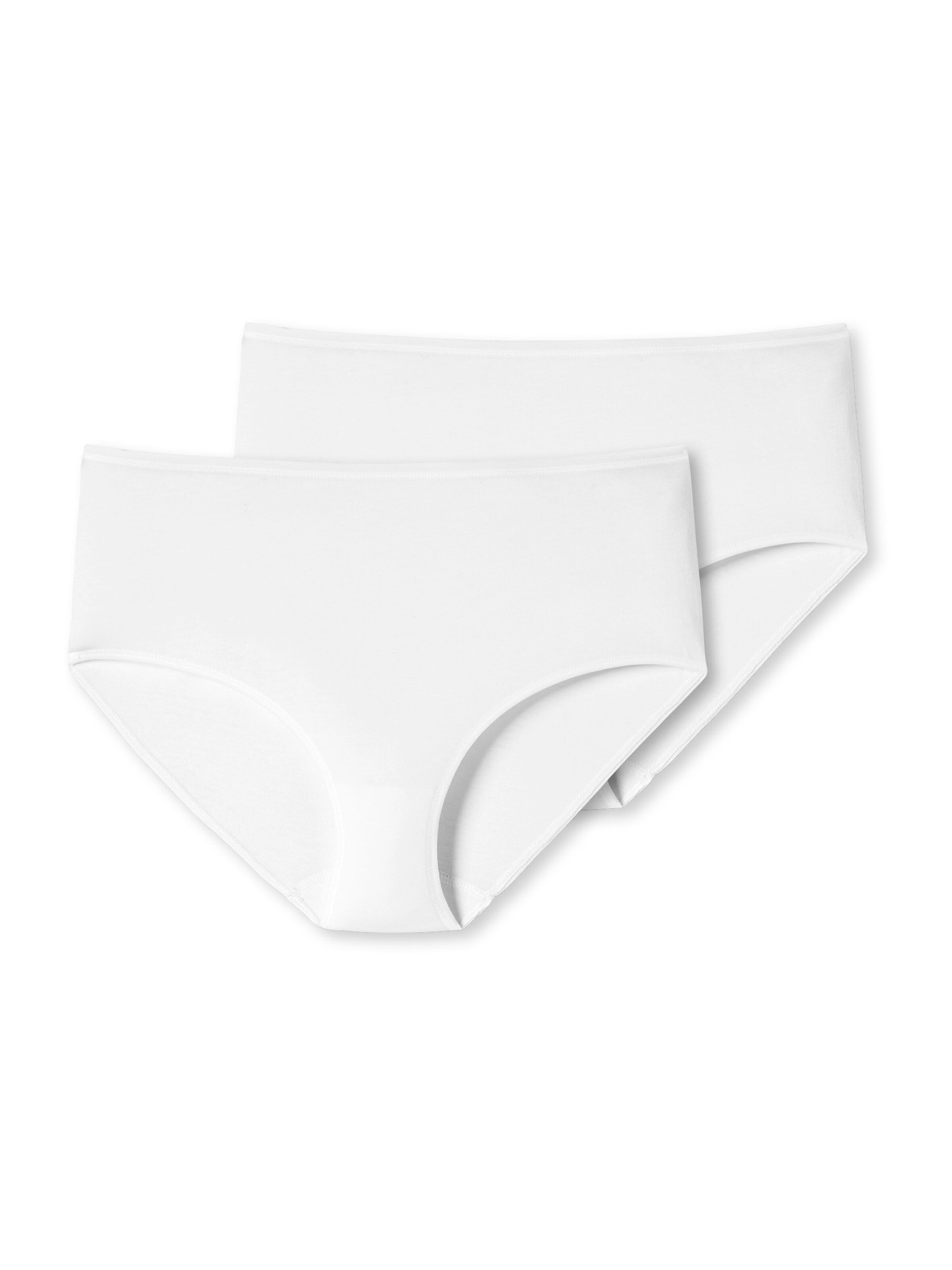 SCHIESSER Slip ' 95/5 ' in Weiß: Vorderseite