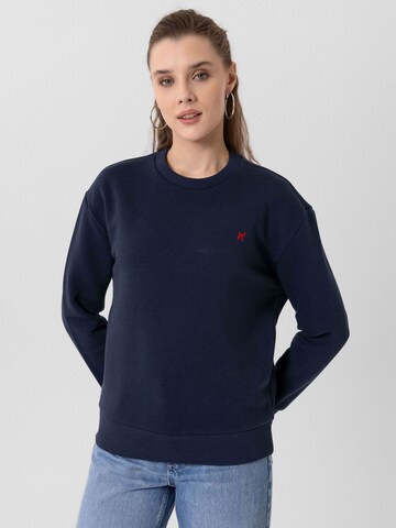 Williot Sweatshirt 'Luna' in Blau: Vorderseite