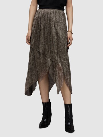 AllSaints Rock 'VEENA' in Gold: Vorderseite
