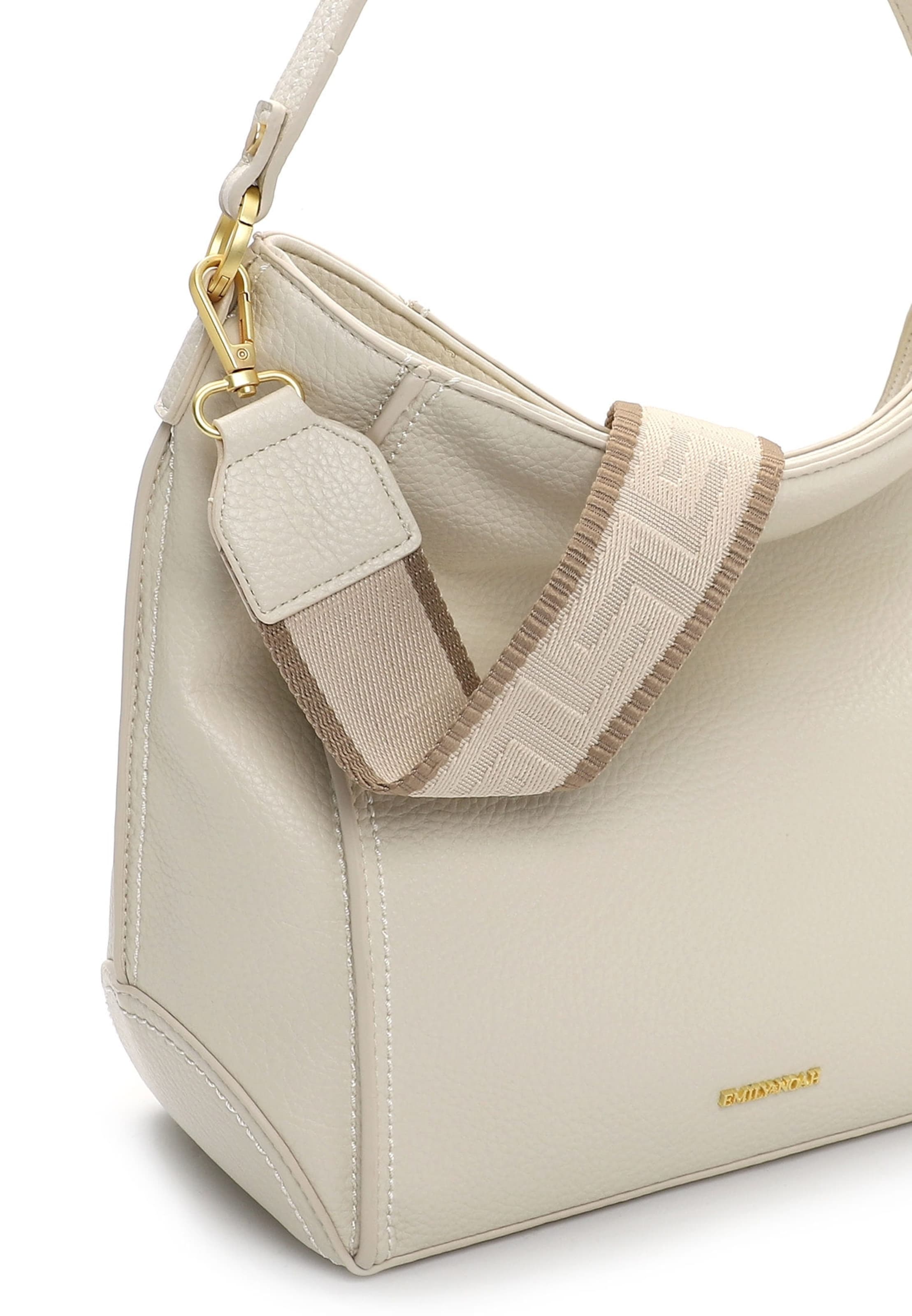 Borsa a sacco 'Julie' di Emily & Noah in beige