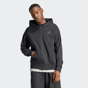 Giacca di felpa sportiva 'ALL SZN' di ADIDAS SPORTSWEAR in nero
