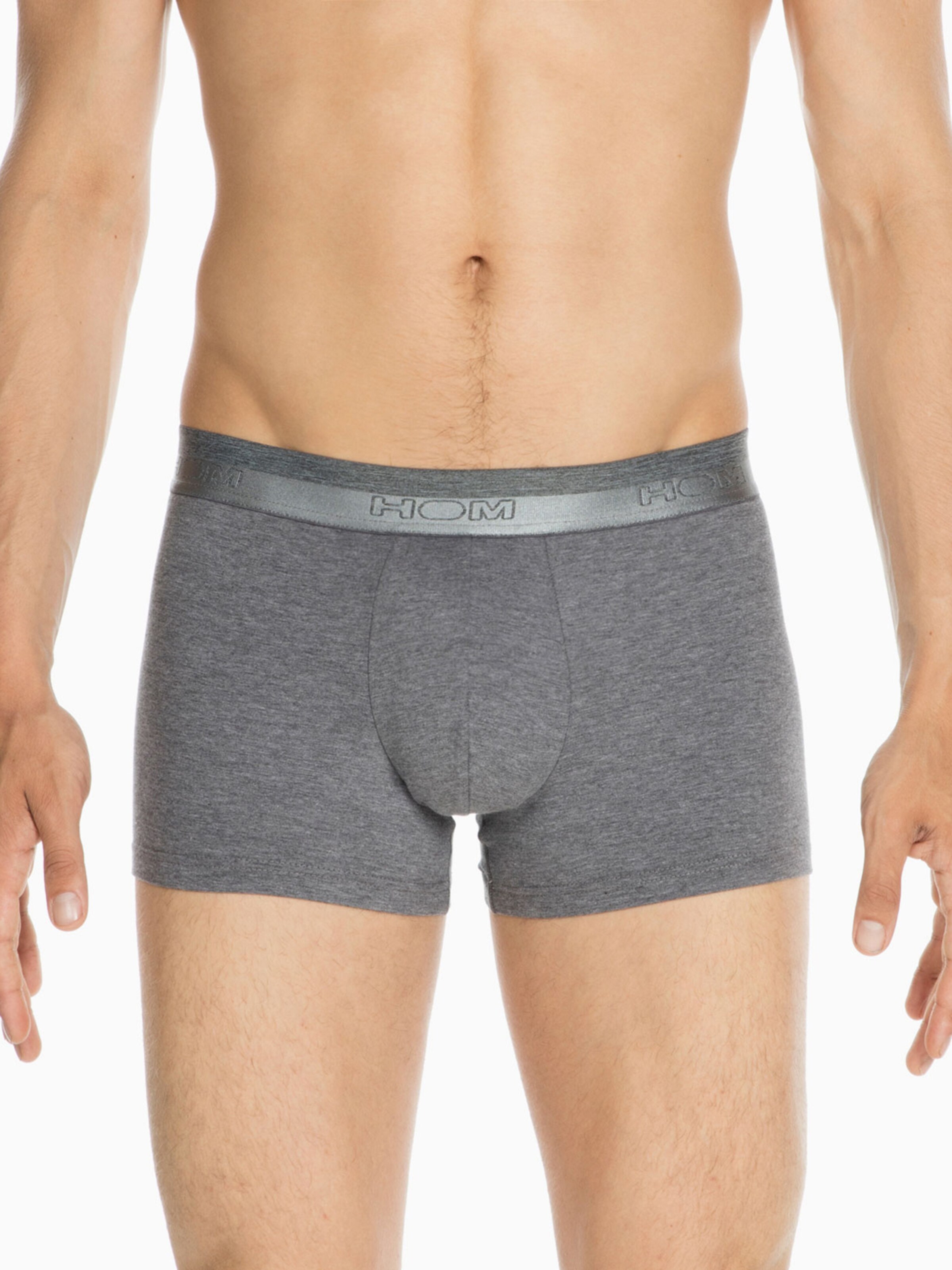 HOM Boxershorts 'Classic' in Grau: Vorderseite