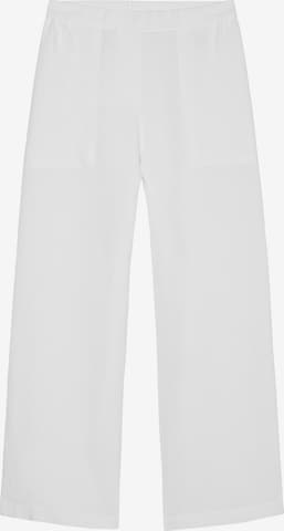 Marc O'Polo Loose fit Pants in White: front