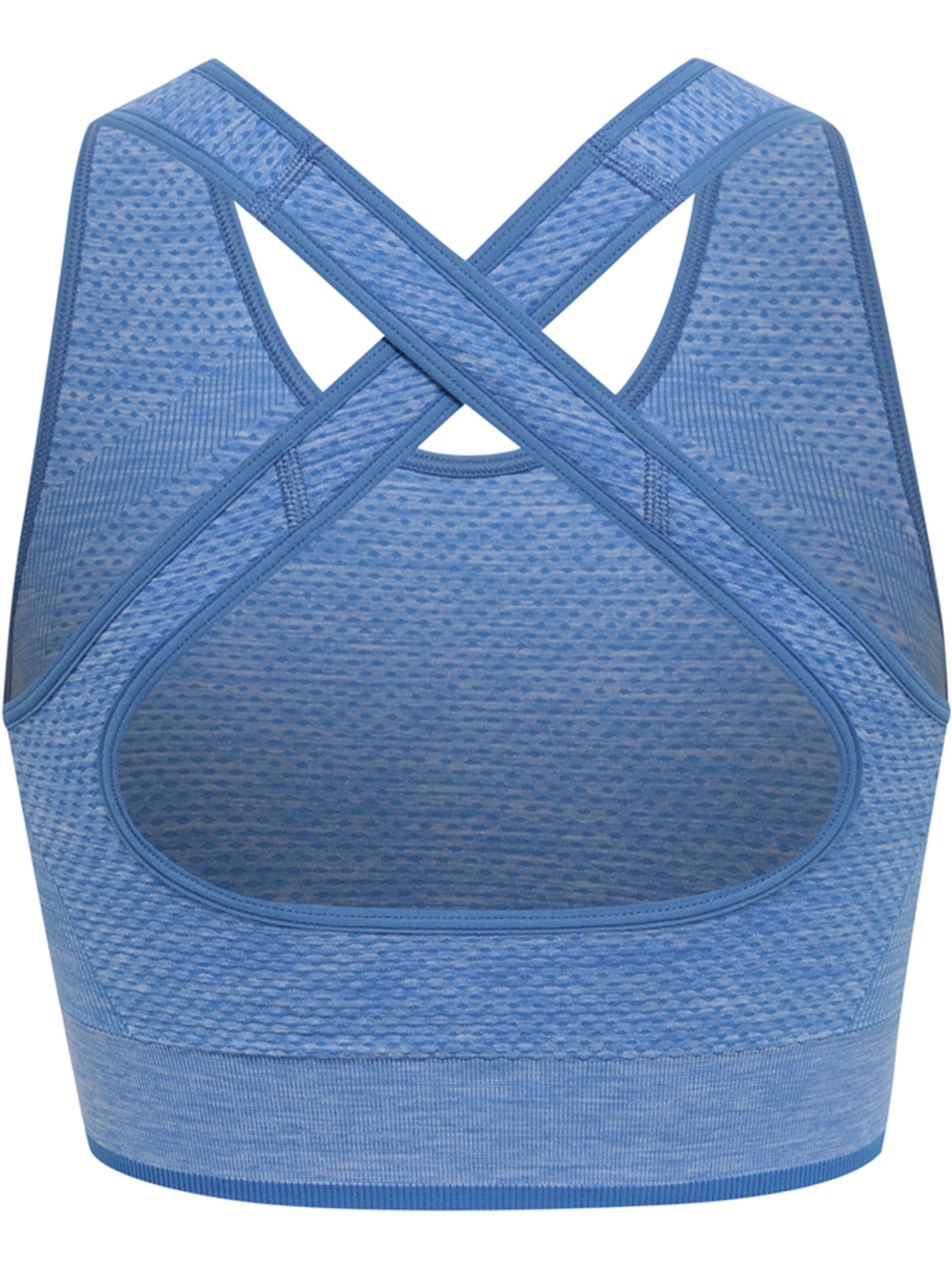 Hummel Bustier Sport bh in Blauw