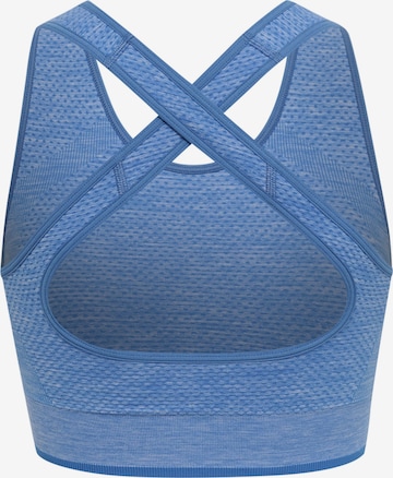 Bustino Reggiseno sportivo di Hummel in blu