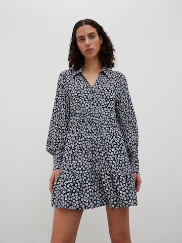 EDITED Shirt Dress 'Camella' in Blue: front