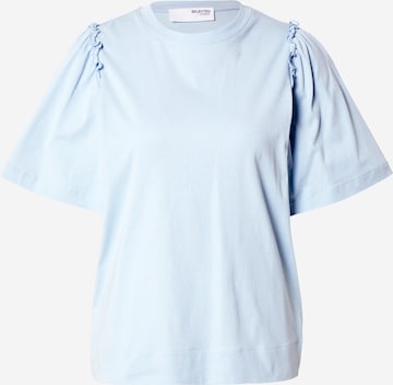 SELECTED Paita värissä sininen: etupuoli