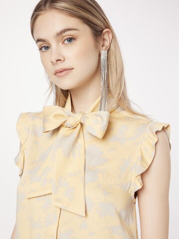 LA STRADA UNICA - Blusa 'BLOSSOM' em amarelo