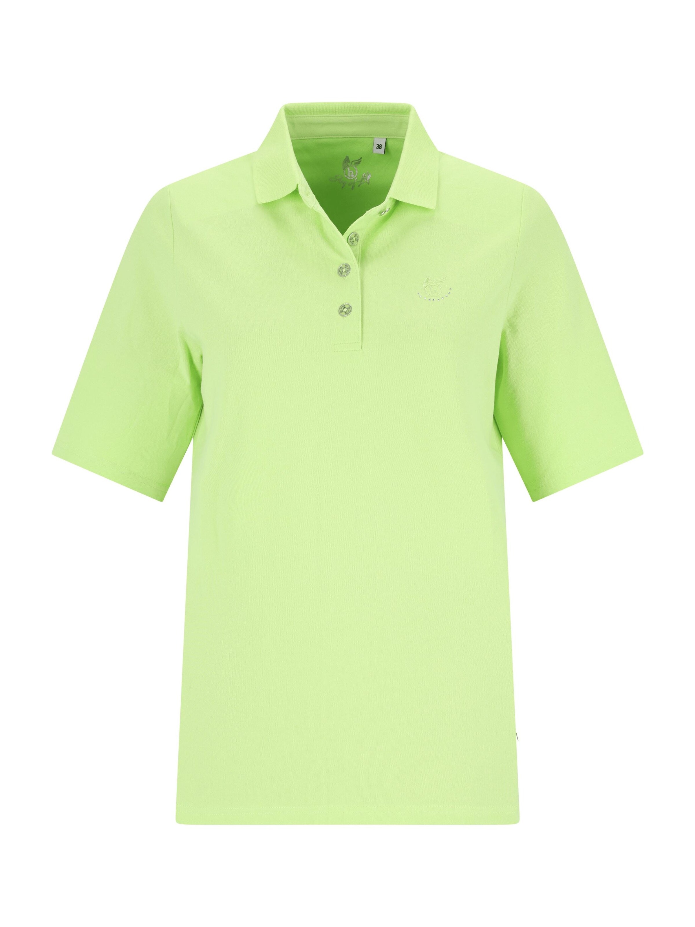 HAJO Shirt 'Poloshirt Piqué stay fresh®' in Green: front