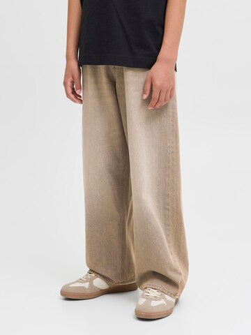 Baggy Jean 'JJIron JJOriginal' Jack & Jones Junior en gris : devant
