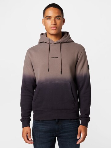 Ragwear Sweatshirt 'DIPPI' in Brown: front