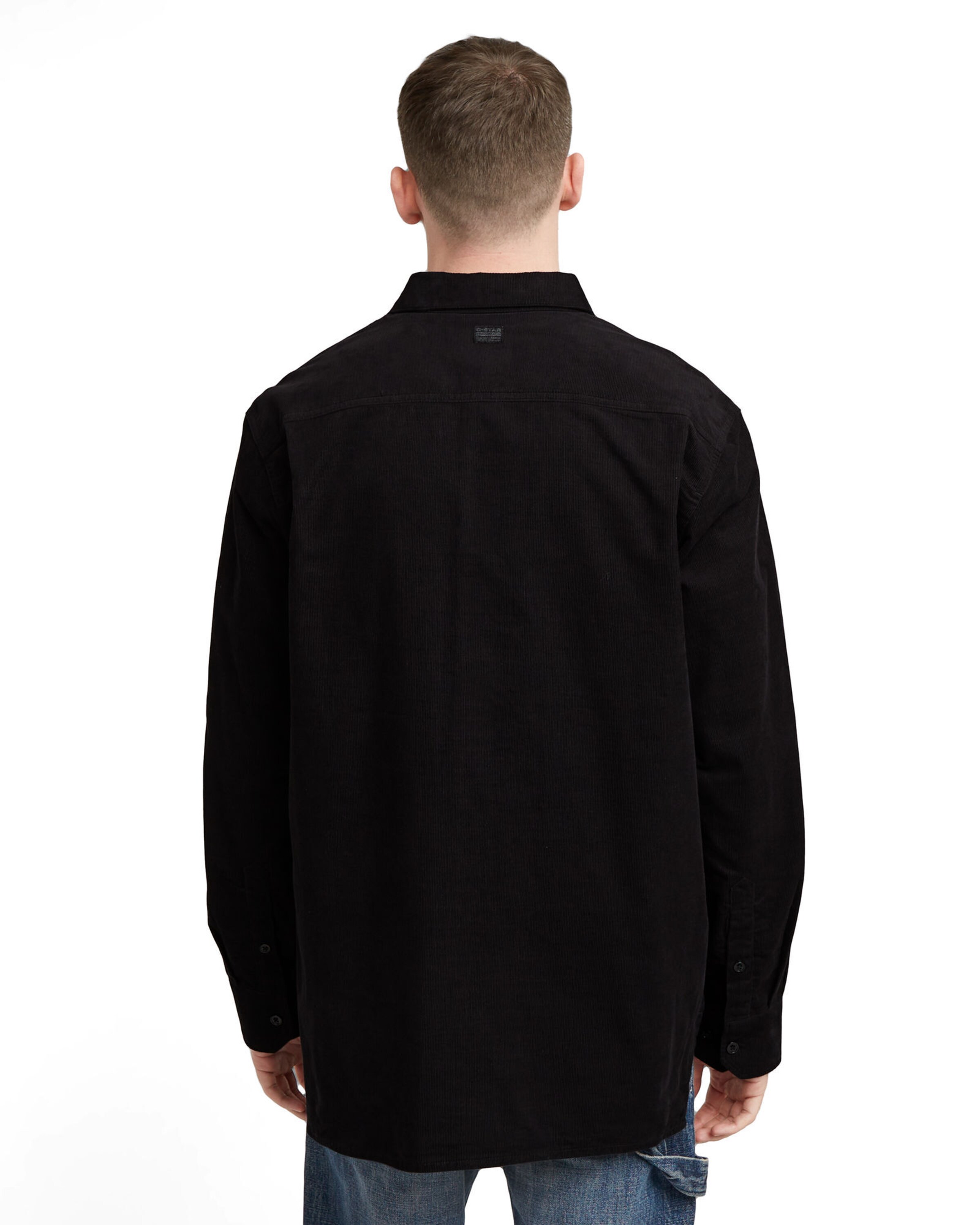 G-STAR Regular fit Button Up Shirt in Black