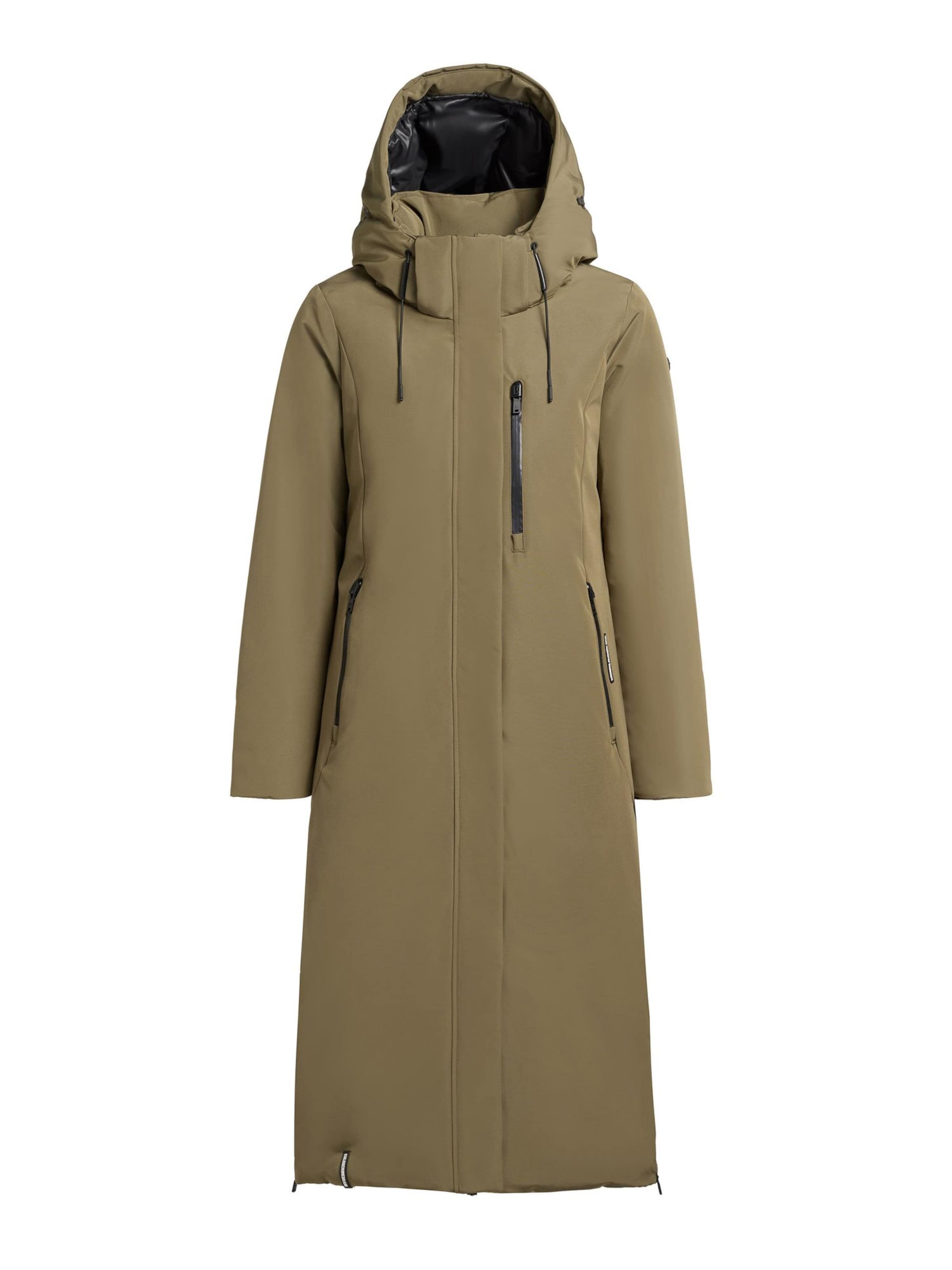 khujo Winter Coat 'LOFI3' in Green: front