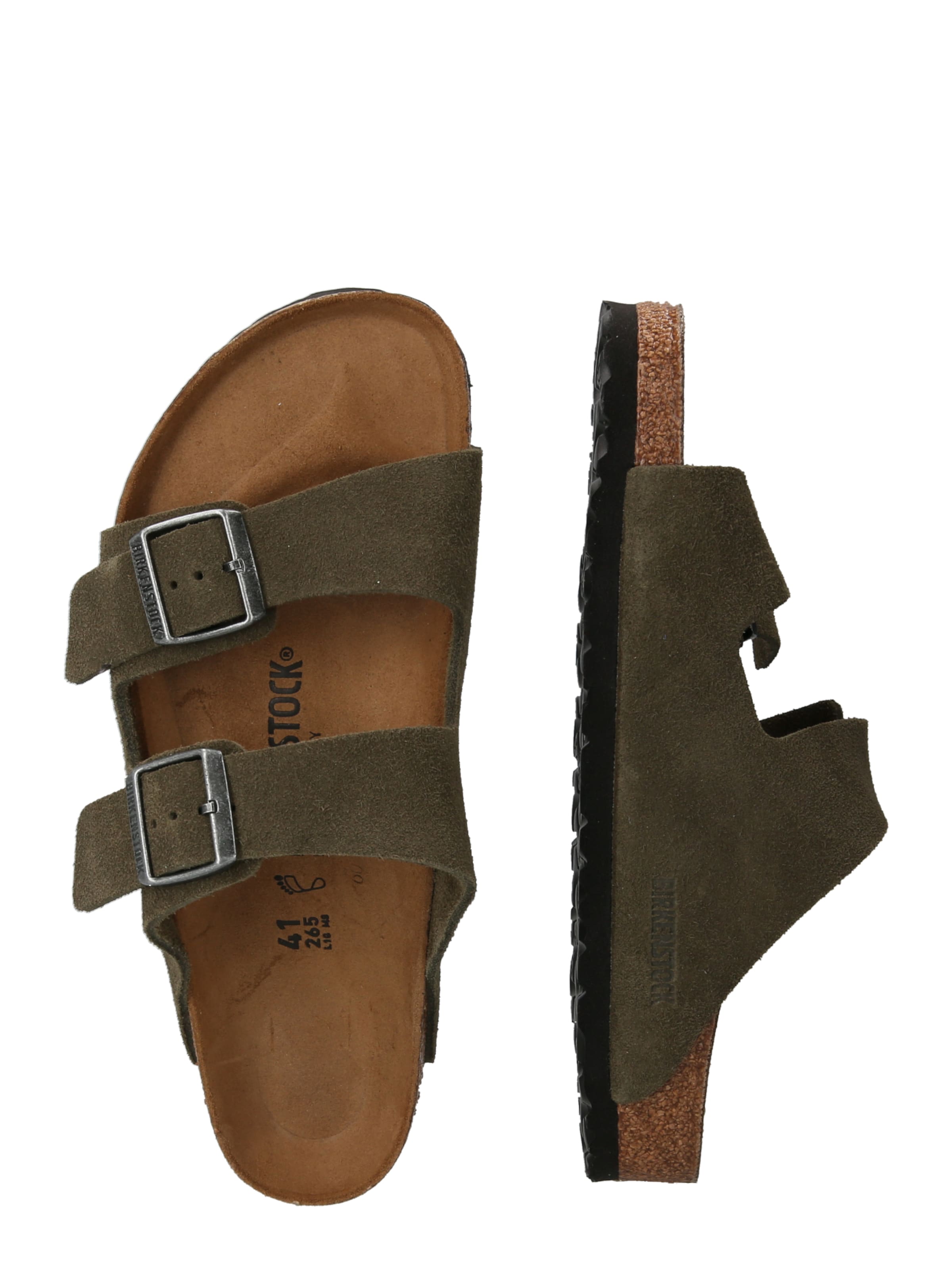 Zoccoletto 'Arizona' di BIRKENSTOCK in verde