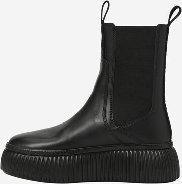 Karl Lagerfeld Chelsea škornji | črna barva