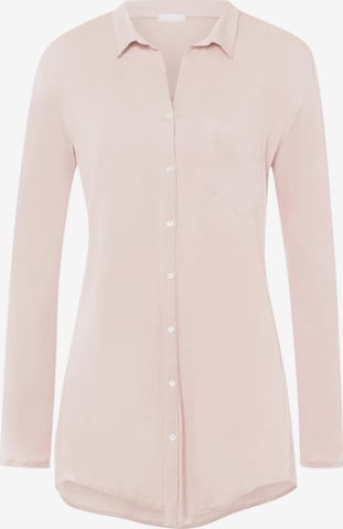 Hanro Nachthemd 'Cotton Deluxe' in Pink: Vorderseite
