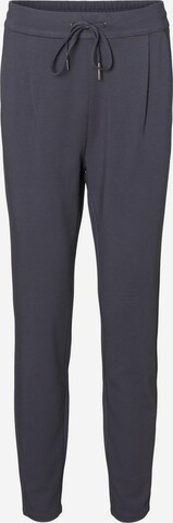 Vero Moda Curve Regular Pleat-Front Pants 'Eva' in Blue: front