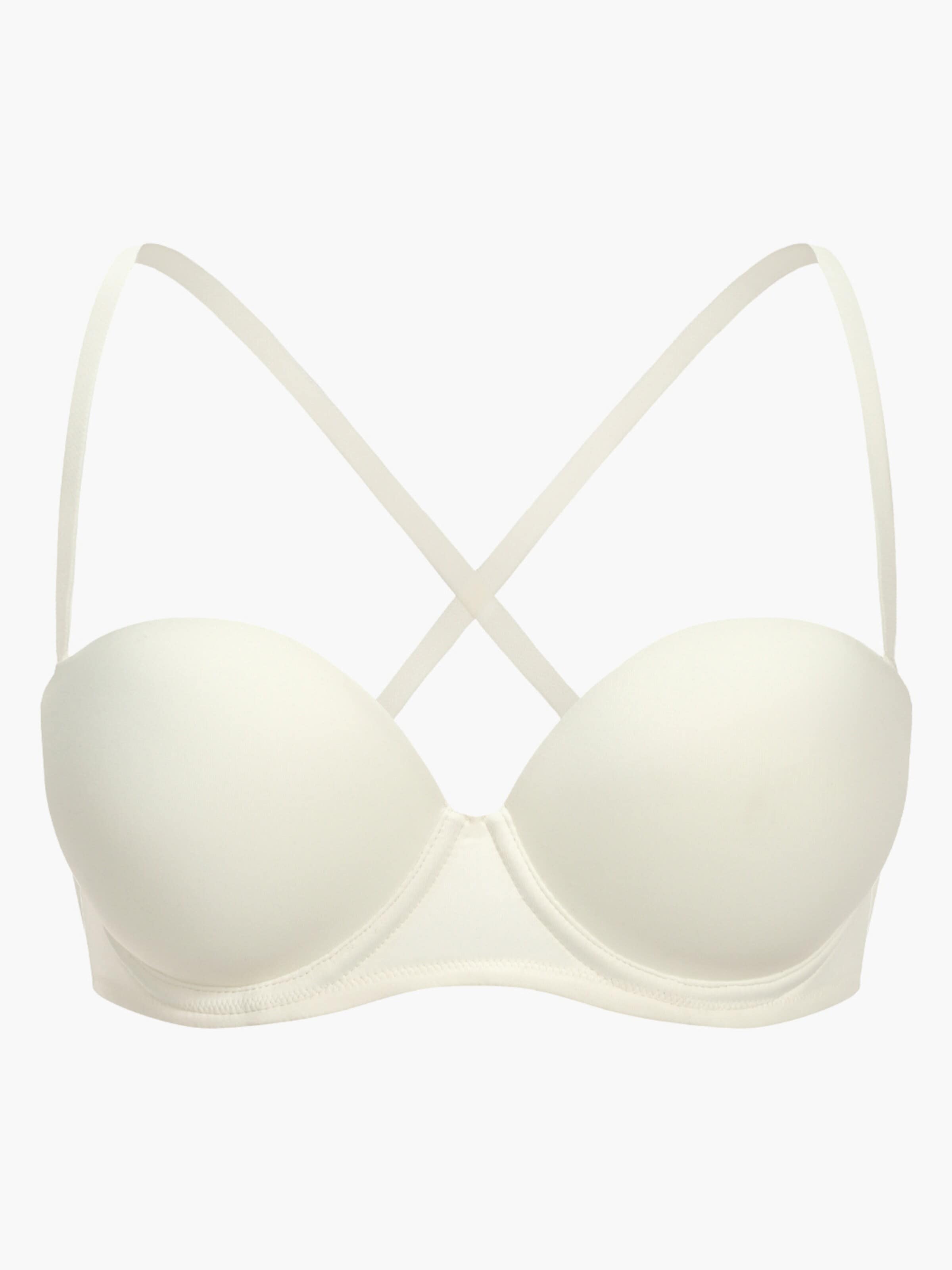 cfab (formerly creamy fabrics) Push-up Behå 'Ultra Push-Up BH' i vit