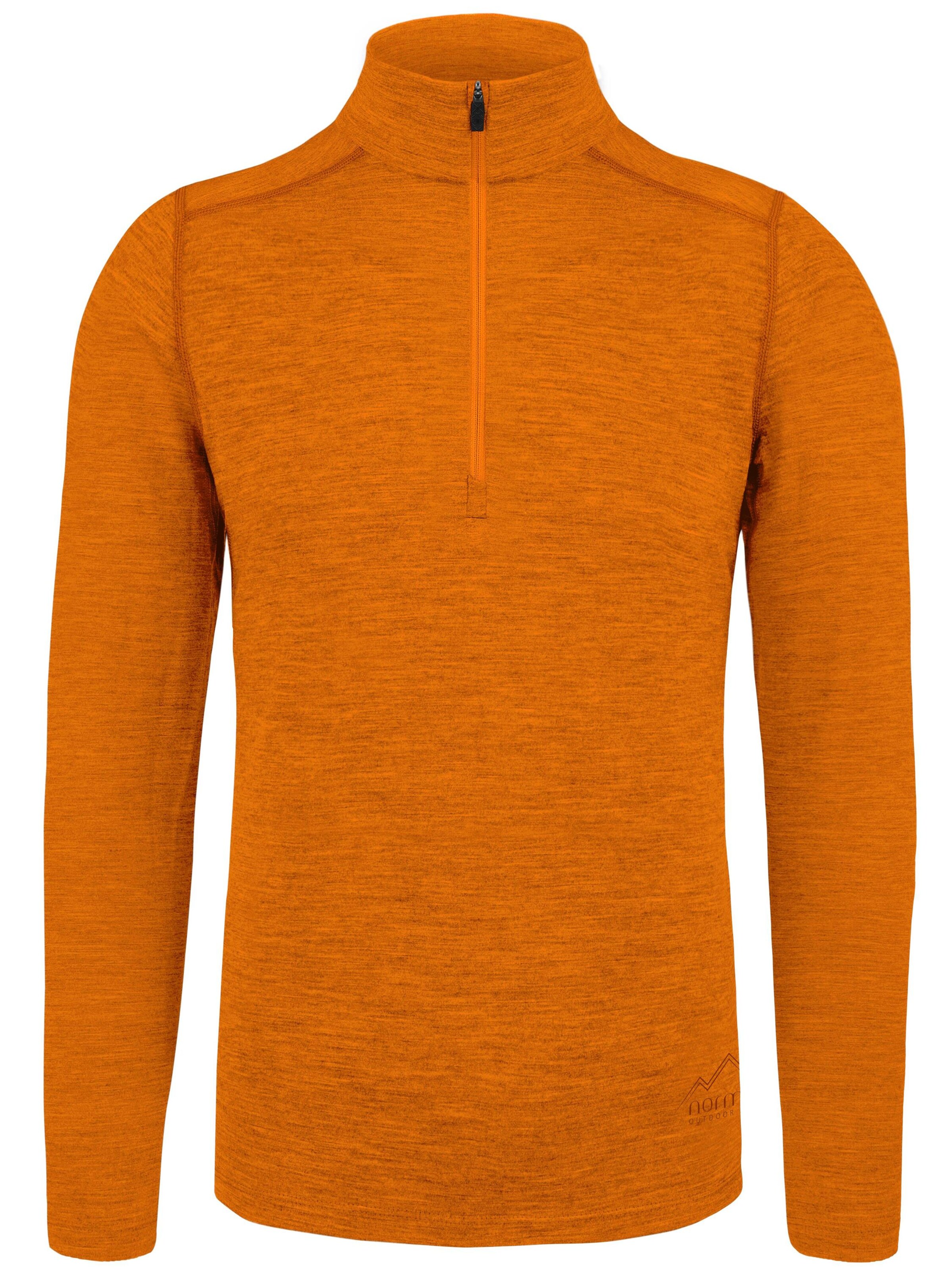 normani Sports sweater 'Canberra' in Orange: front
