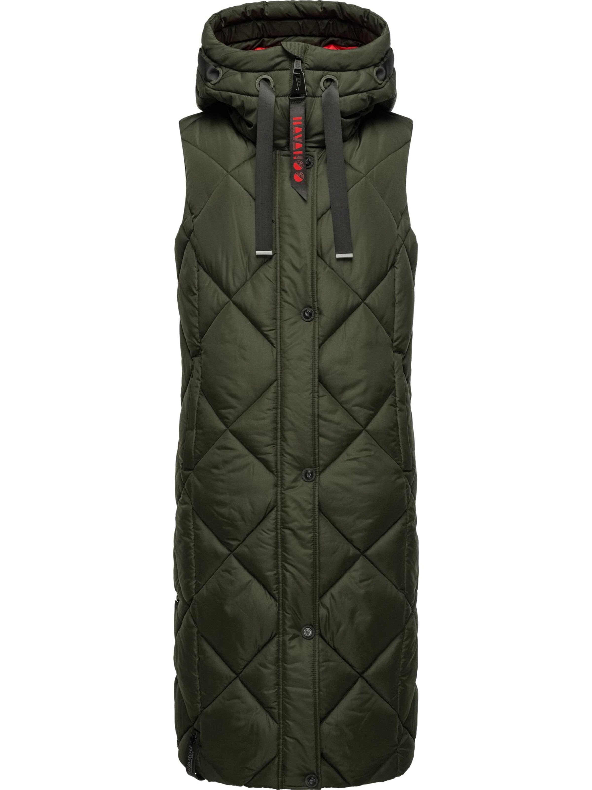 NAVAHOO Vest 'Schnuckel' in Green: front