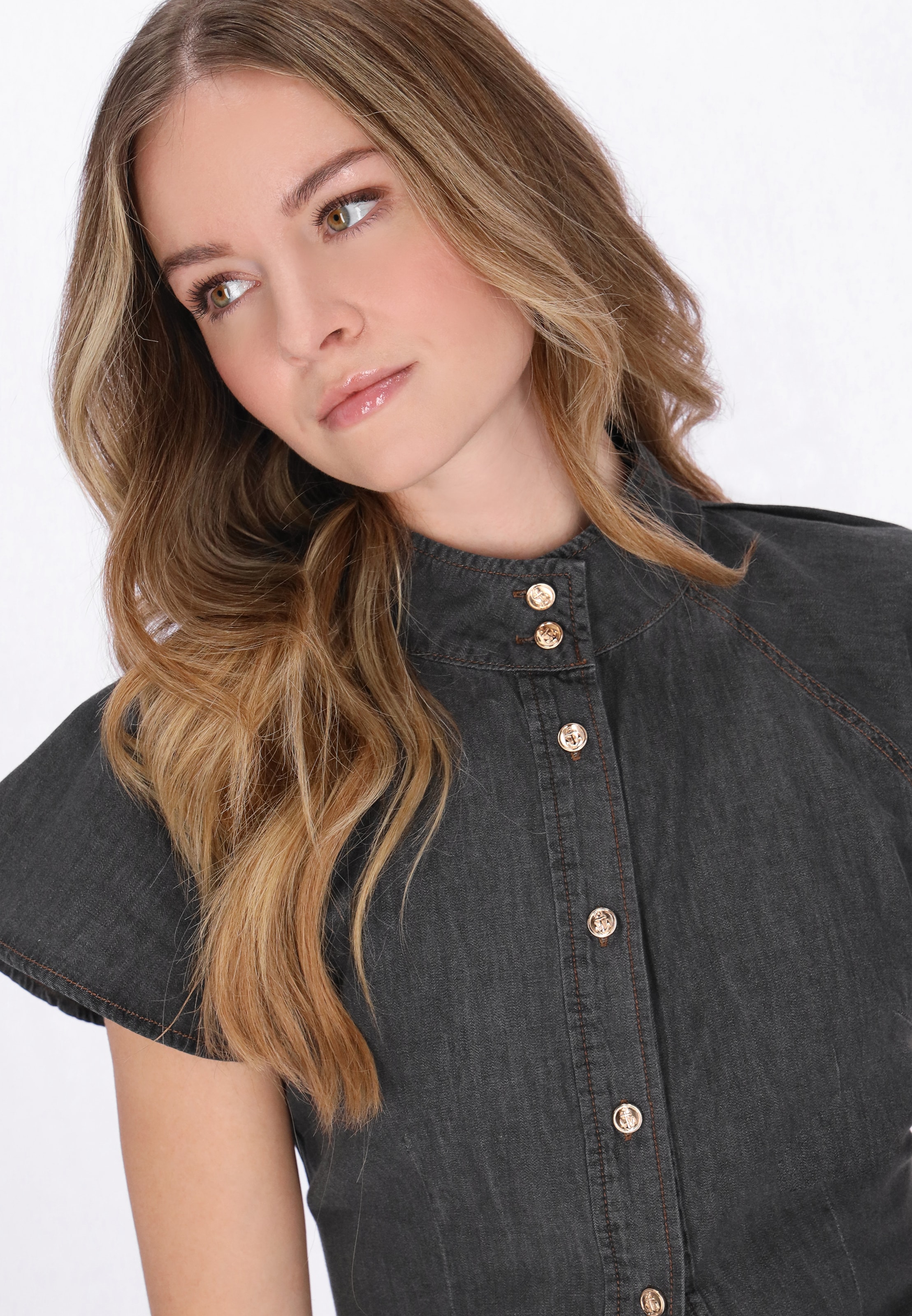 DreiMaster Vintage - Blusa en gris