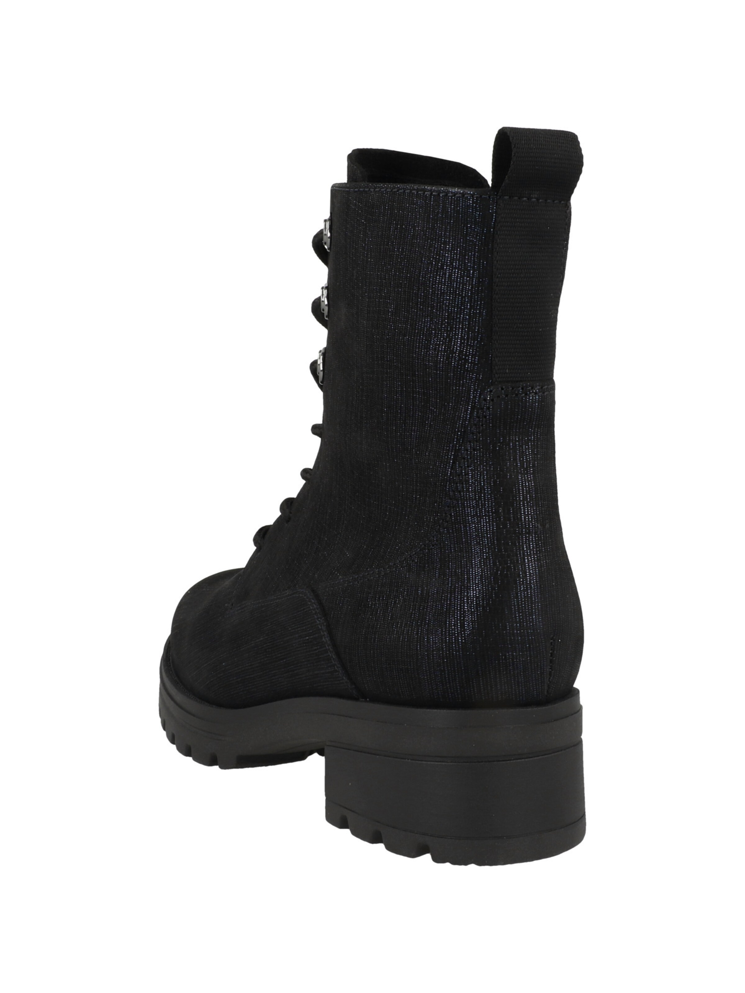 GABOR Schnürstiefelette in Blau