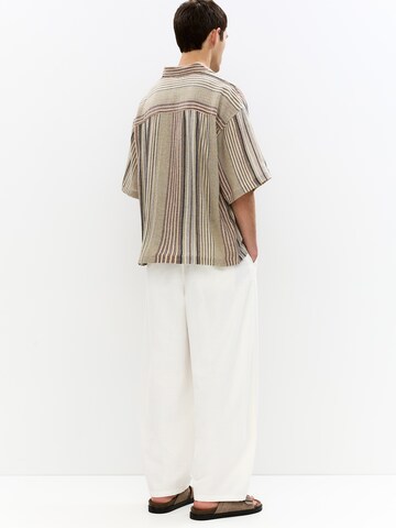 Comfort fit Camicia di Pull&Bear in marrone