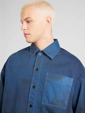 G-Star RAW Comfort fit Button Up Shirt in Blue