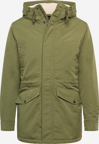 Parka de iarnă de la JACK & JONES pe verde: față