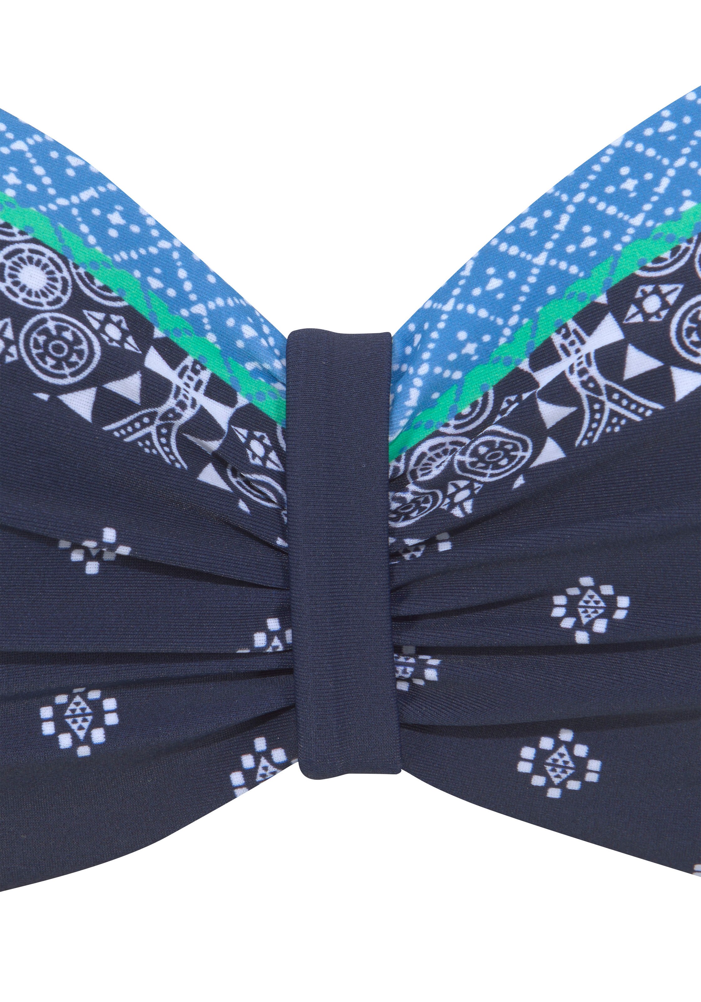 LASCANA Бандо Верх бикини в Синий